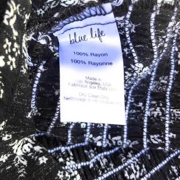 Blue Life Shorts Romper - Picture 7 of 8